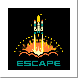 Escape. Posters and Art